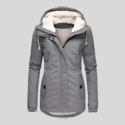 Women’s Waterproof Rain Jacket with Hood – Extended Back Hem