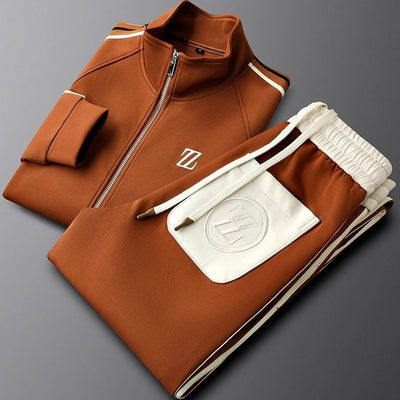 Men’s Tracksuit Set - Slim Fit Jacket & Joggers