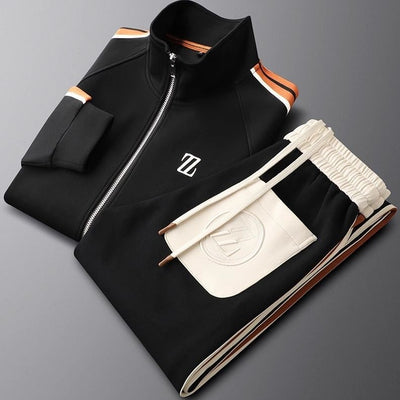Men’s Tracksuit Set - Slim Fit Jacket & Joggers