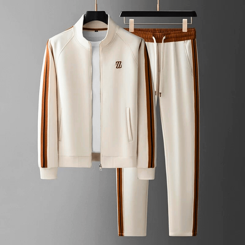Men’s Tracksuit Set - Slim Fit Jacket & Joggers