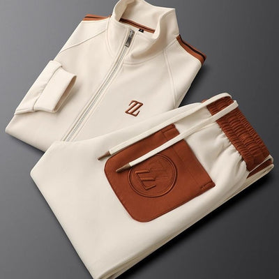 Men’s Tracksuit Set - Slim Fit Jacket & Joggers