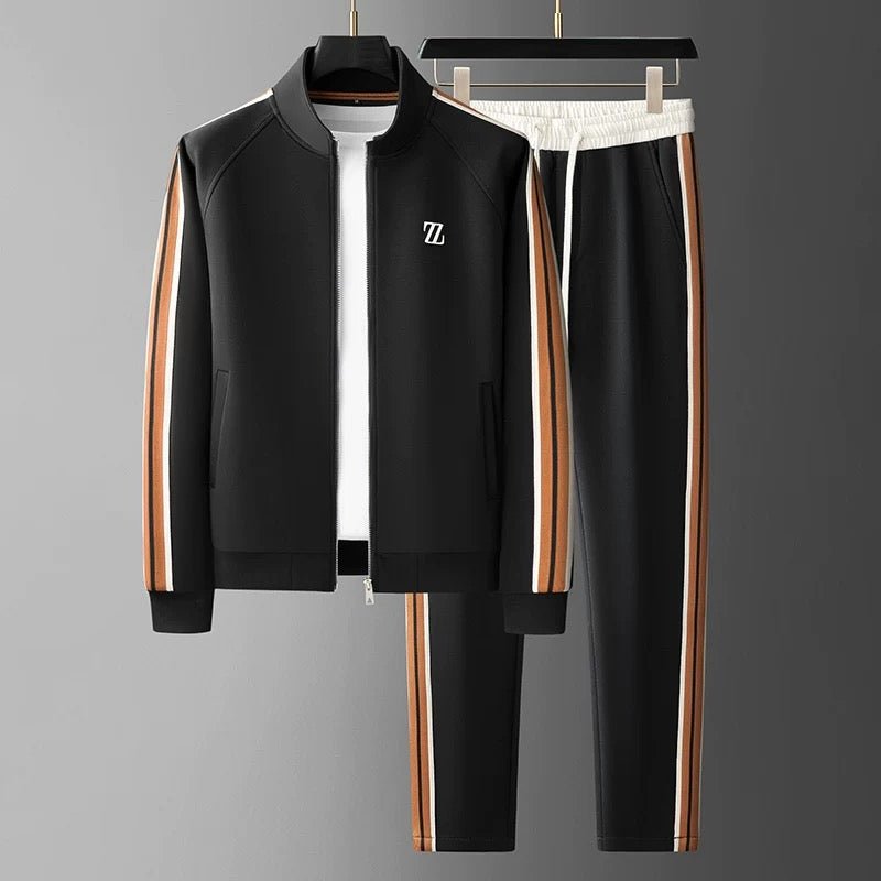 Men’s Tracksuit Set - Slim Fit Jacket & Joggers